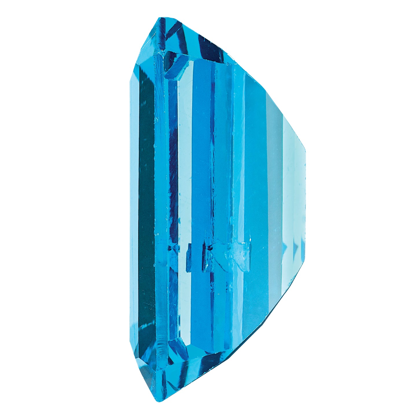 Gemstone Swiss Blue Topaz Aa Quality 6X4mm Emerald Cut