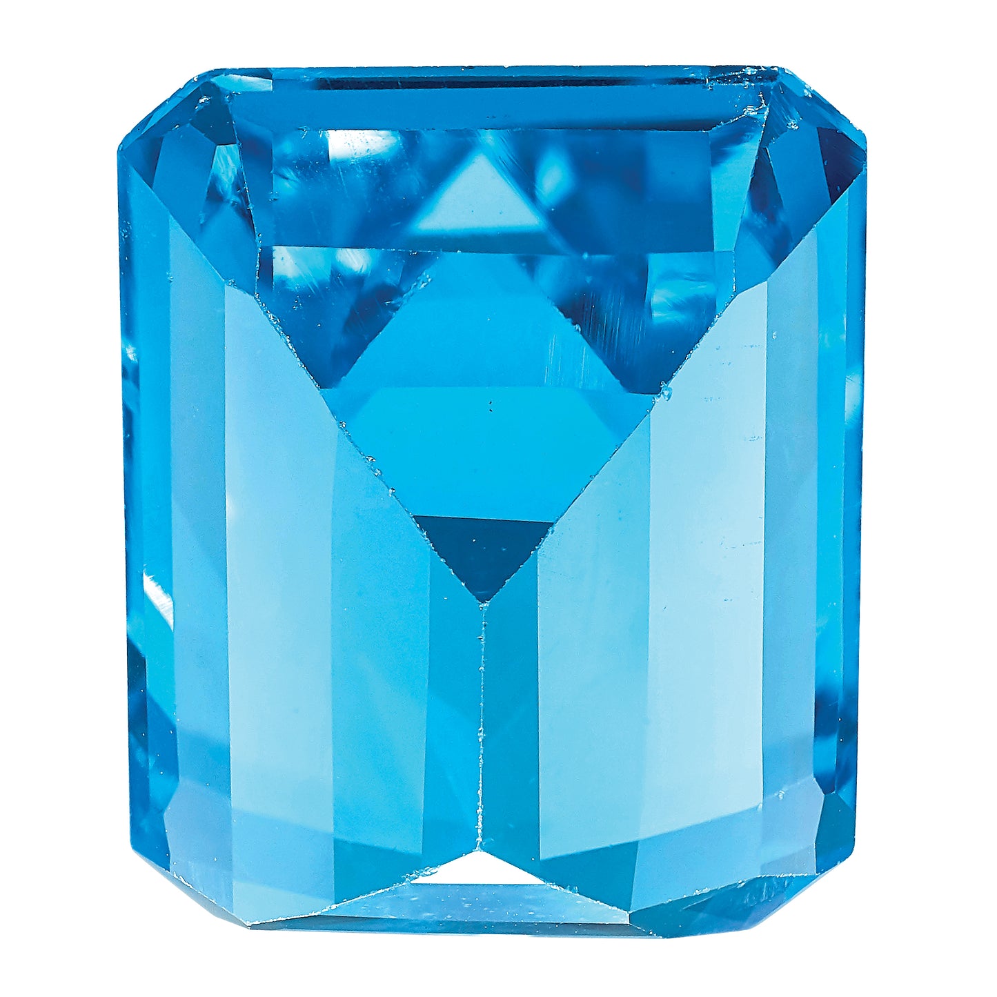 Gemstone Swiss Blue Topaz Aa Quality 7X5mm Emerald Cut