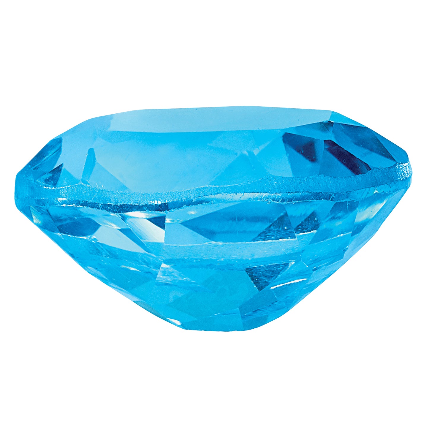 Gemstone Swiss Blue Topaz Aa Quality 13X7mm Oval