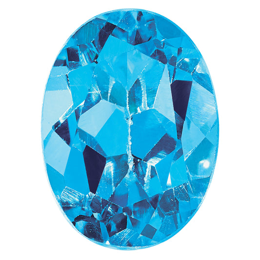 Gemstone Swiss Blue Topaz Aa Quality 4X3mm Oval