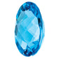 Gemstone Swiss Blue Topaz Aa Quality 6X4mm Oval Checkerboard