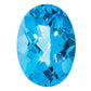 Gemstone Swiss Blue Topaz Aa Quality 9X7mm Oval Checkerboard