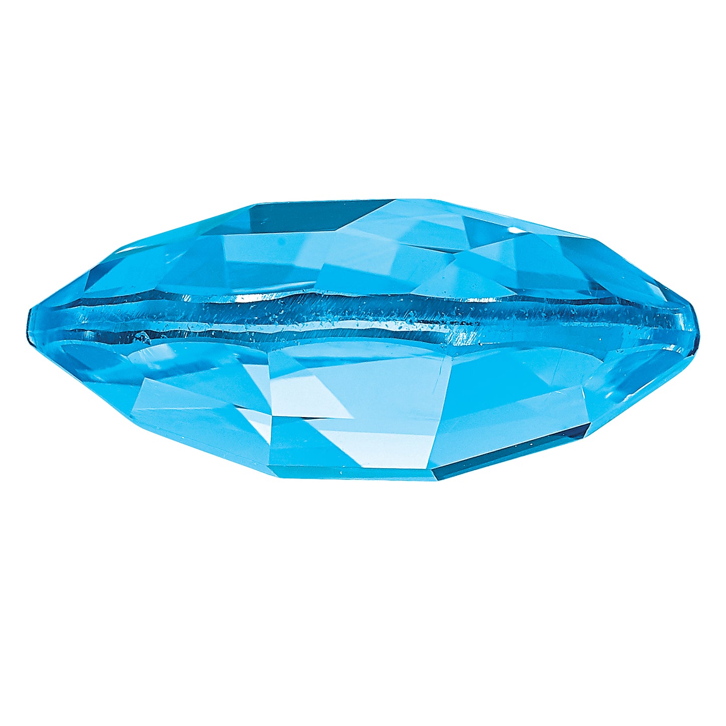 Gemstone Swiss Blue Topaz Aa Quality 10mm Round Briolette