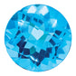 Gemstone Swiss Blue Topaz Aa Quality 12mm Round Checkerboard