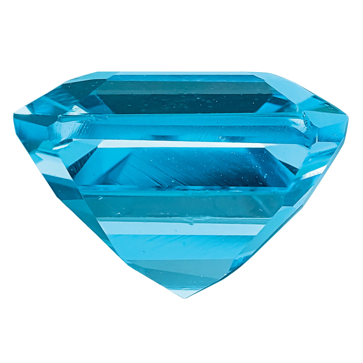 Gemstone Swiss Blue Topaz Aa Quality 8mm Modified Square