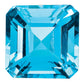 Gemstone Swiss Blue Topaz Aa Quality 8mm Modified Square