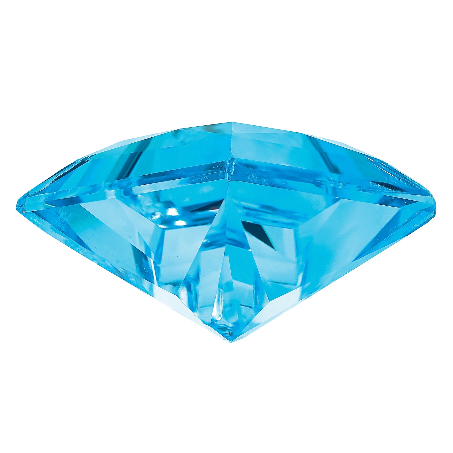 Gemstone Swiss Blue Topaz Aa Quality 7mm Princess