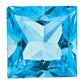 Gemstone Swiss Blue Topaz Aa Quality 12mm Princess