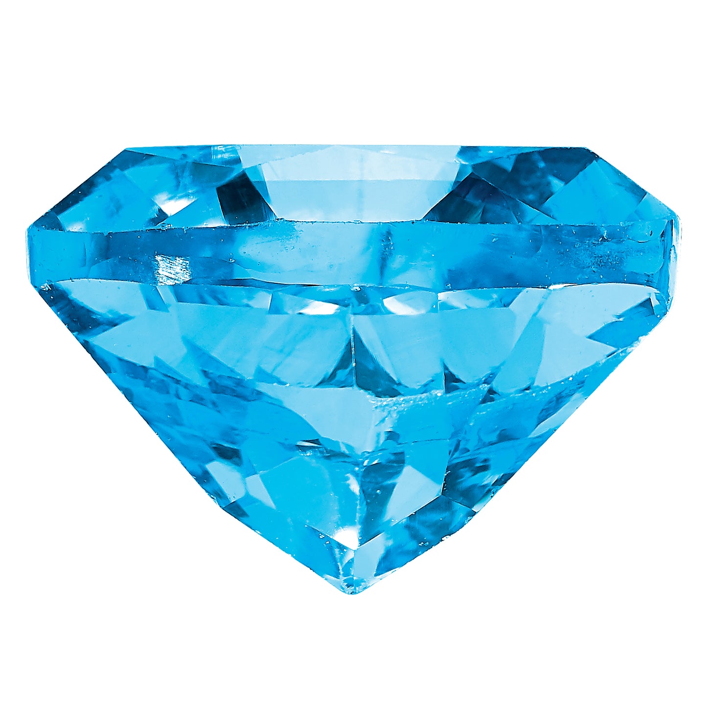 Gemstone Swiss Blue Topaz Aa Quality 5mm Trillion