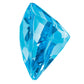 Gemstone Swiss Blue Topaz Aa Quality 12mm Trillion Checkerboard