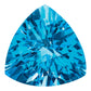 Gemstone Swiss Blue Topaz Aa Quality 12mm Trillion Checkerboard