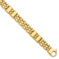 8.5 Inch 14K Satin And Polished Men'S Link Bracelet