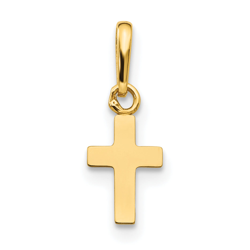 14k Yellow Gold 14k Madi K Children's Cross Pendant