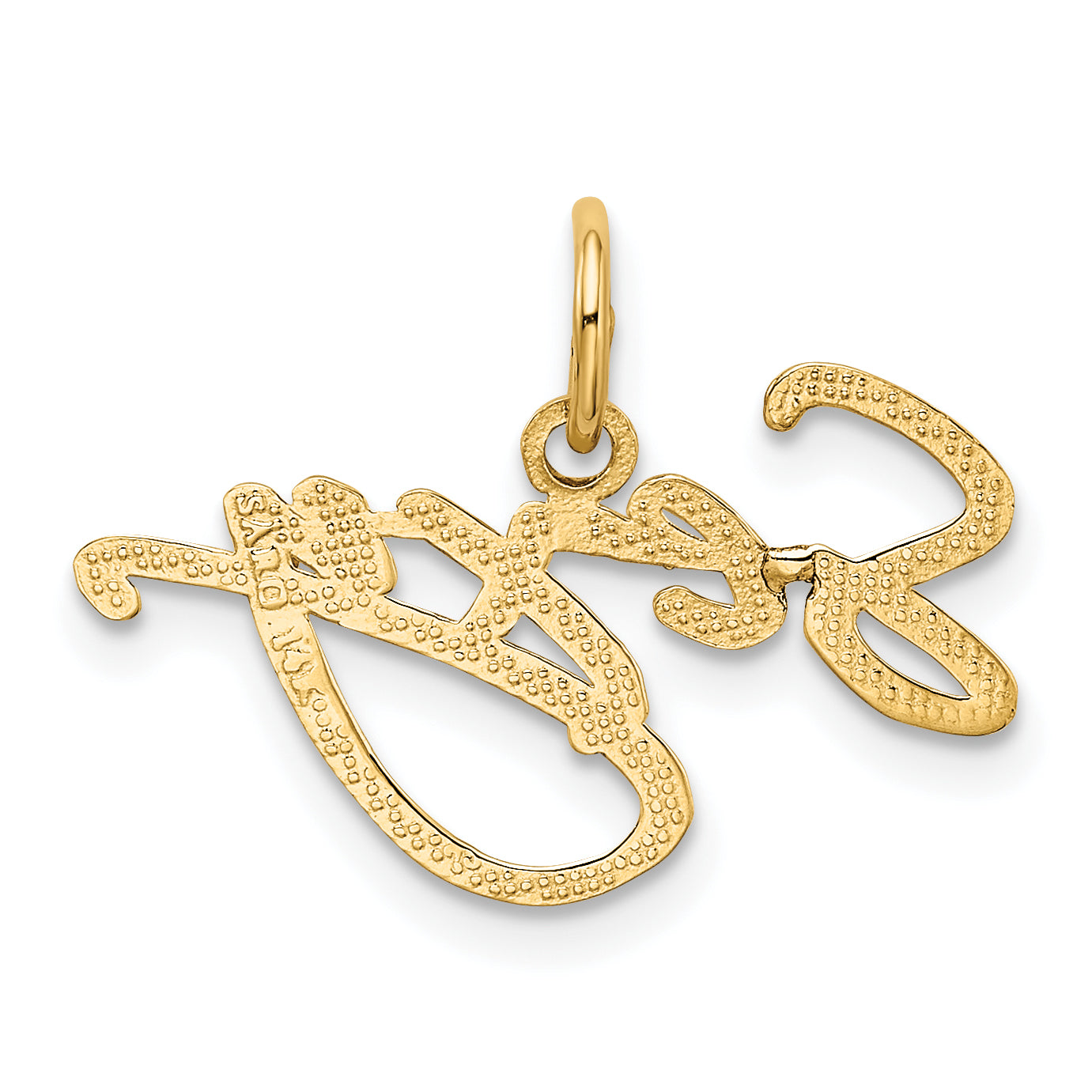 14K Yellow Gold Sexy Charm