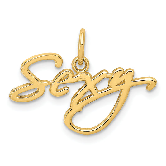 14K Yellow Gold Sexy Charm