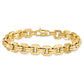 8.5 Inch 14K Men'S Polished Fancy Link Bracelet