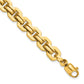 8.5 Inch 14K Men'S Polished Fancy Link Bracelet