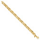 8.25 Inch 14K Men'S Polished Link Bracelet