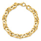 8.25 Inch 14K Men'S Polished Link Bracelet