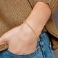 14K Yellow Gold Polished Twisted Slip-On Bangle