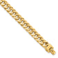 8 Inch 14K Polished Men'S Bracelet