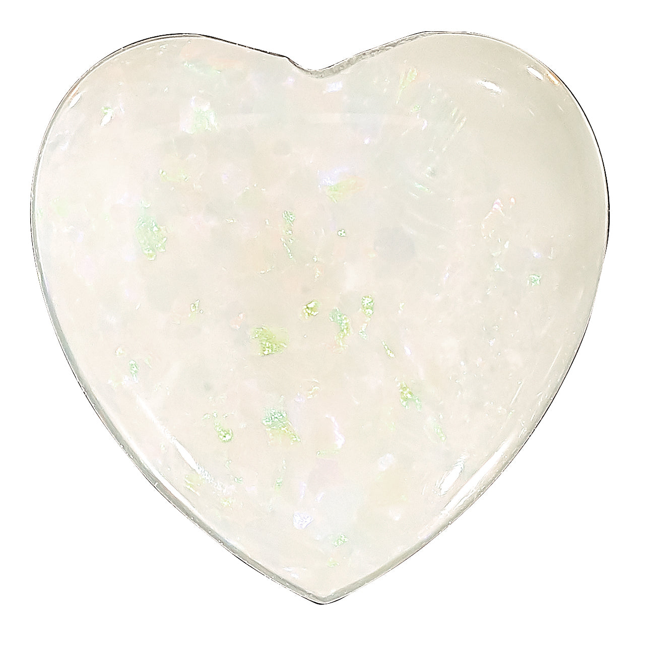 Gemstone Opal A Quality 7mm Heart Cabochon