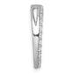 14k White Gold 1 Ct. Lab Grown Diamond VS/SI+ G+ Circle Chain Slide Pendant