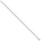 7 Inch Sterling Silver 3.75mm Diamond-Cut Long Link Cable Chain