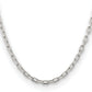 18 Inch Sterling Silver 4.5mm Diamond-Cut Long Link Cable Chain