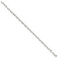 7 Inch Sterling Silver 4.5mm Diamond-Cut Long Link Cable Chain