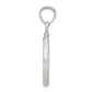 Sterling Silver Wideband Distinguished Coin Jewelry Polished And Diamond-Cut 19.1 X 1.5mm $0.01 Screw Top Bezel Pendant