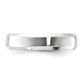 Sterling Silver 5mm Beveled Edge Size 7 Band