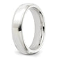 Sterling Silver 5mm Beveled Edge Size 11.5 Band