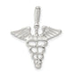 Sterling Silver Caduceus Charm