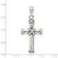 Sterling Silver Antique Cross Pendant