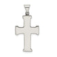 Sterling Silver Antiqued Cross Pendant