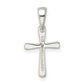 Sterling Silver Cz Cross Pendant