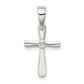 Sterling Silver Cz Cross Pendant