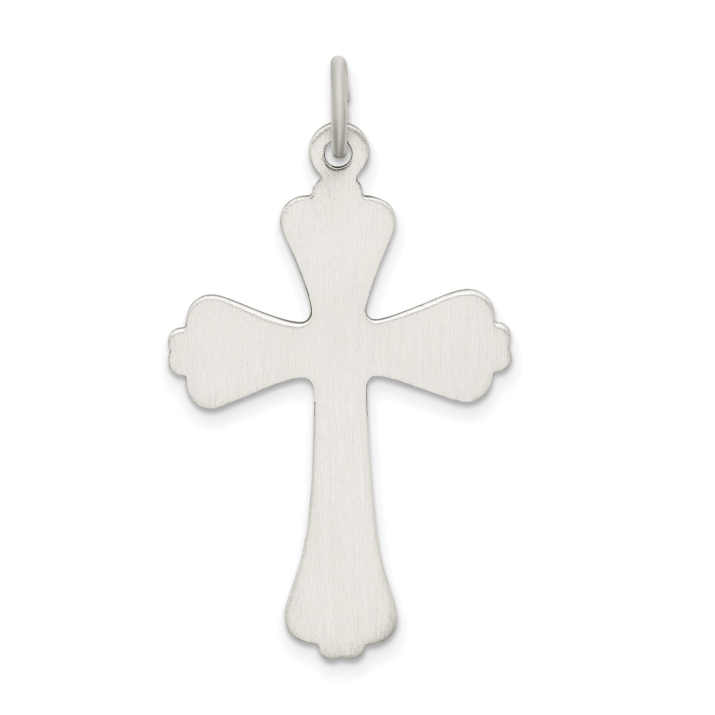 Sterling Silver Antiqued Cross Pendant