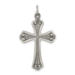 Sterling Silver Antiqued Cross Pendant