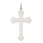 Sterling Silver Antiqued Cross Pendant