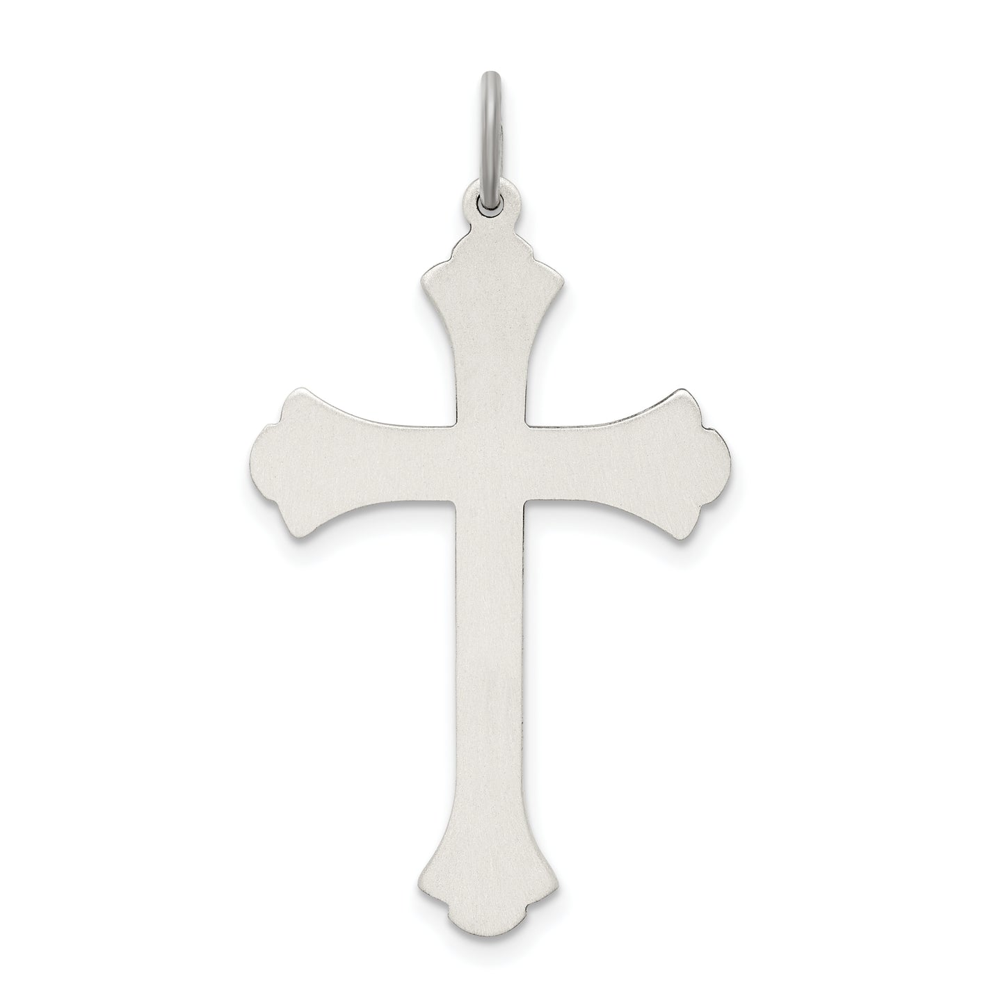 Sterling Silver Antiqued Cross Pendant