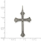 Sterling Silver Antiqued Cross Pendant