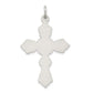 Sterling Silver Antiqued Cross Pendant