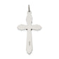 Sterling Silver Antiqued Crucifix Pendant