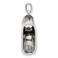 Sterling Silver Antiqued Baby Shoe Pendant