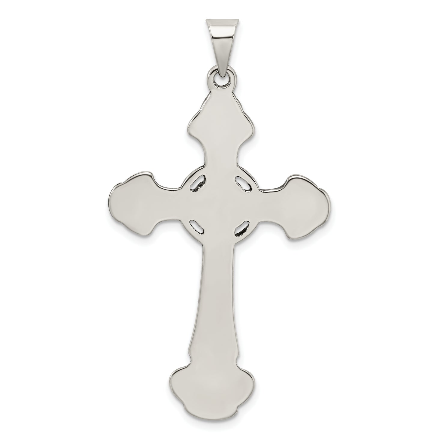 Sterling Silver Antiqued Cross Pendant