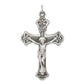 Sterling Silver Antiqued Inri Crucifix Pendant