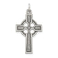 Sterling Silver Antiqued Celtic Cross Charm