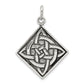 Sterling Silver Antiqued Celtic Charm